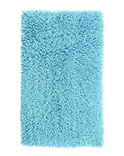 Knightsbridge Melbourne Bath Rug In Aqua