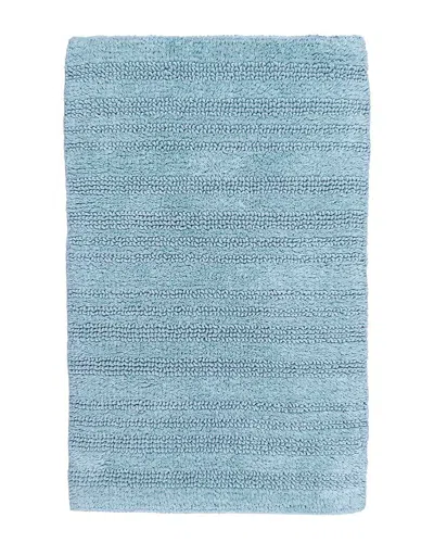 Knightsbridge Multi Chain Bath Rug In Blue