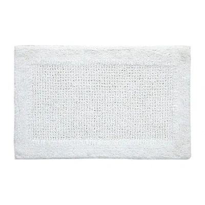 Knightsbridge Naples Bath Rug In White