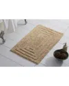 Knightsbridge Racetrack Bath Rug In Beige