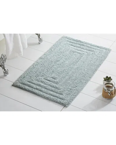 Knightsbridge Racetrack Bath Rug In Blue