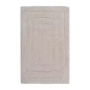 Knightsbridge Racetrack Bath Rug In Sand