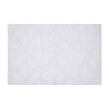 Knightsbridge Rectangle Bath Rug In White