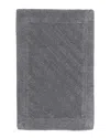 Knightsbridge Shooting Star Bath Rug In Silver