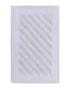 Knightsbridge Shooting Star Bath Rug In White