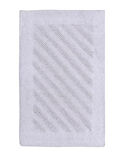 Knightsbridge Shooting Star Bath Rug In White