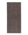 Knightsbridge Square Honey Comb Bath Rug In Stone