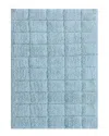 Knightsbridge Summer Tile Bath Rug In Blue