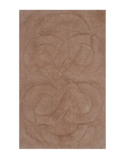 KNIGHTSBRIDGE KNIGHTSBRIDGE TUFT TWISTED BATH RUG