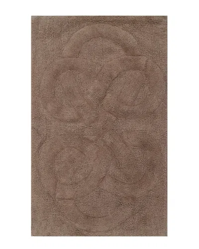 KNIGHTSBRIDGE KNIGHTSBRIDGE TUFT TWISTED BATH RUG