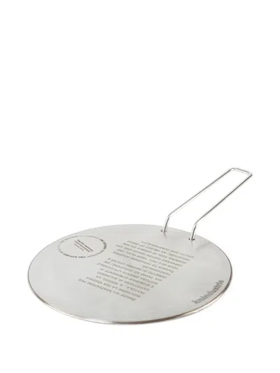 Knindustrie Handle Hound Induction Adapter(22cm) In Silver