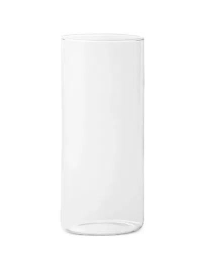 Knindustrie Lime Cylindrical-shape Glasee (set Of Six) In White