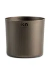 Knindustrie Logo-debossed Glacette In Brown