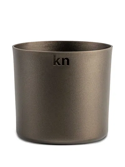 Knindustrie Logo-debossed Glacette In Brown