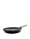 Knindustrie Wooden-handle Frying Pan (32cm) In Black