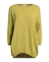 Knit Knit Woman Sweater Lime Green Size M Polyamide, Wool, Viscose, Cashmere