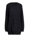 Knit Knit Woman Sweater Midnight Blue Size L Wool