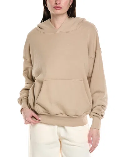 Knit Riot Anchor Hoodie In Brown