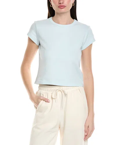 Knit Riot Core Rib T-shirt In Blue