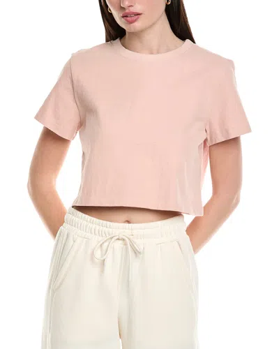 Knit Riot Harbor Crop T-shirt In Orange