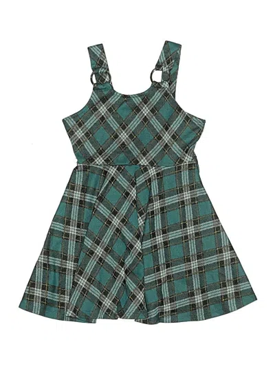 Pre-owned Knit Works Kids' Dress In Blue