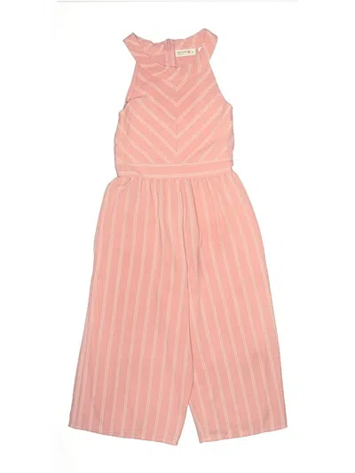 Pre-owned Knit Works Kids' Dress In Pink