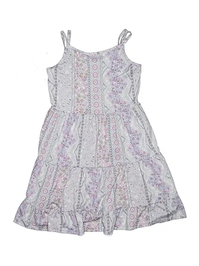 Pre-owned Knit Works Kids' Dress In Purple