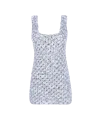Knitel Reflective Couture Mini Dress
