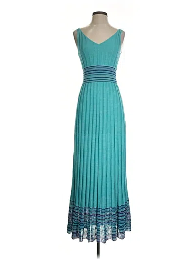 Pre-owned Knitss Casual Dress In Blue