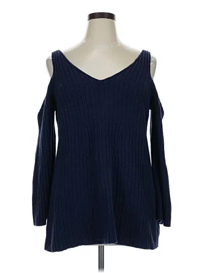 Pre-owned Knitted & Knotted Sweater Vest In Blue
