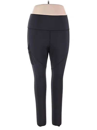 Pre-owned Knix Active Pants In Black