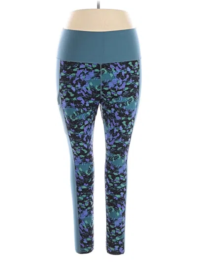 Pre-owned Knix Active Pants In Blue