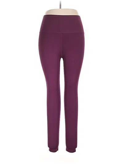 Pre-owned Knix Active Pants In Purple