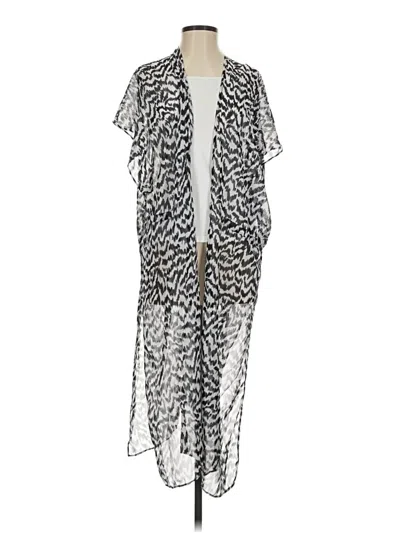 Pre-owned Knix Kimono In Silver