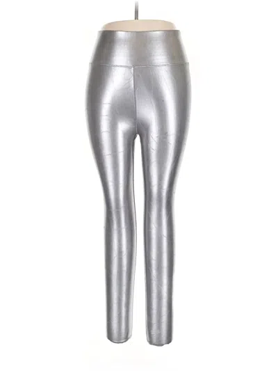 Pre-owned Knix Leggings In Silver