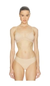 Knix Mesh Bra In Neutral