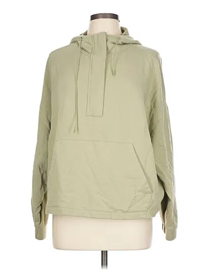 Pre-owned Knix Pullover Hoodie In Green