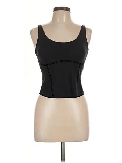Pre-owned Knix Sleeveless Top Black Strapless Neckline Tops