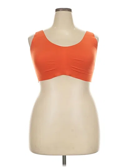 Pre-owned Knix Sports Bra In Orange