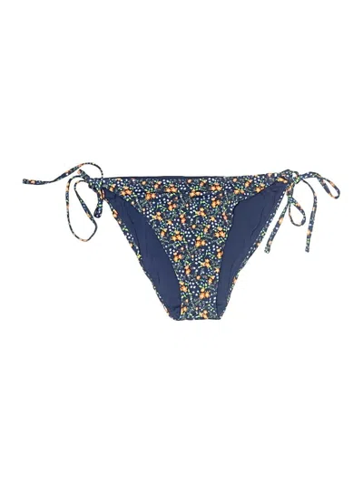 Pre-owned Knix Swimsuit Bottoms In Blue