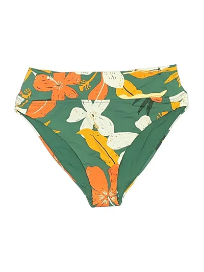 Pre-owned Knix Swimsuit Bottoms In Green