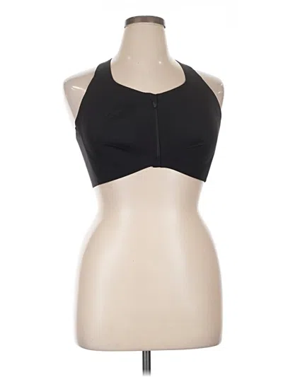 Pre-owned Knix Tank Top Black Halter Neckline Tops