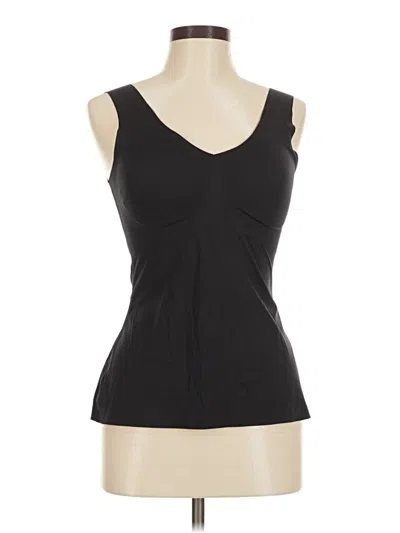 Pre-owned Knix Tank Top Black Strapless Neckline Tops