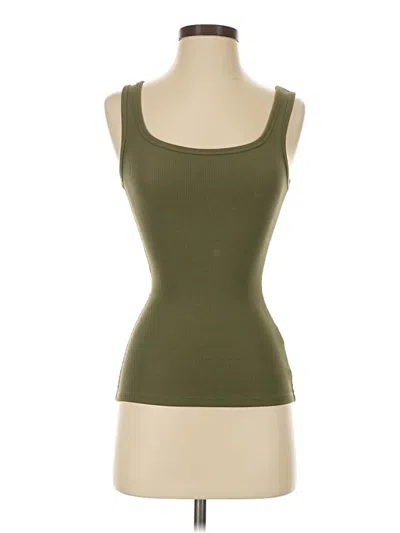 Knix Tank Top Green Strapless Neckline Tops