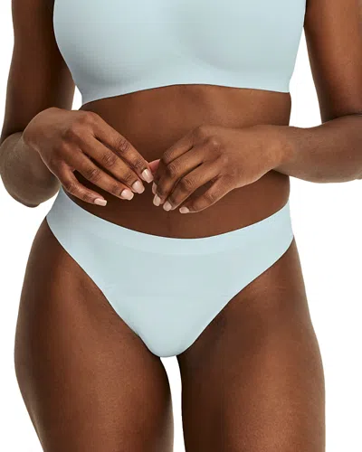 Knix Wear Light Leakproof Ultrathin No Show Thong In Blue