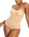 Knixwear Customizable Shaper Bodysuit In Sand