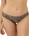 Knixwear Leakproof Ultrathin No-show Bikini In Animal Print