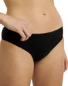 Knixwear Leakproof Ultrathin No-show Bikini In Black