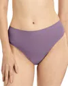 Knixwear Leakproof Ultrathin No-show French Cut Brief In Purple