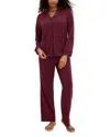 Knixwear The Quintessential Sleep Set In Burgundy